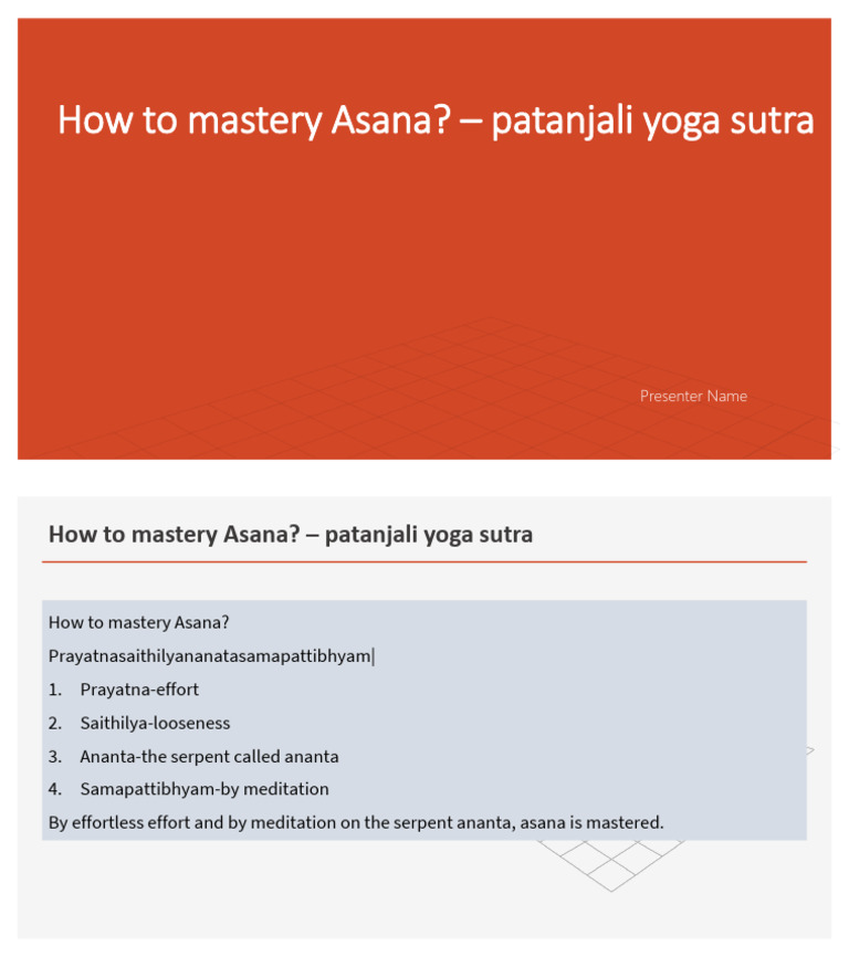 How To Mastery Asana | PDF