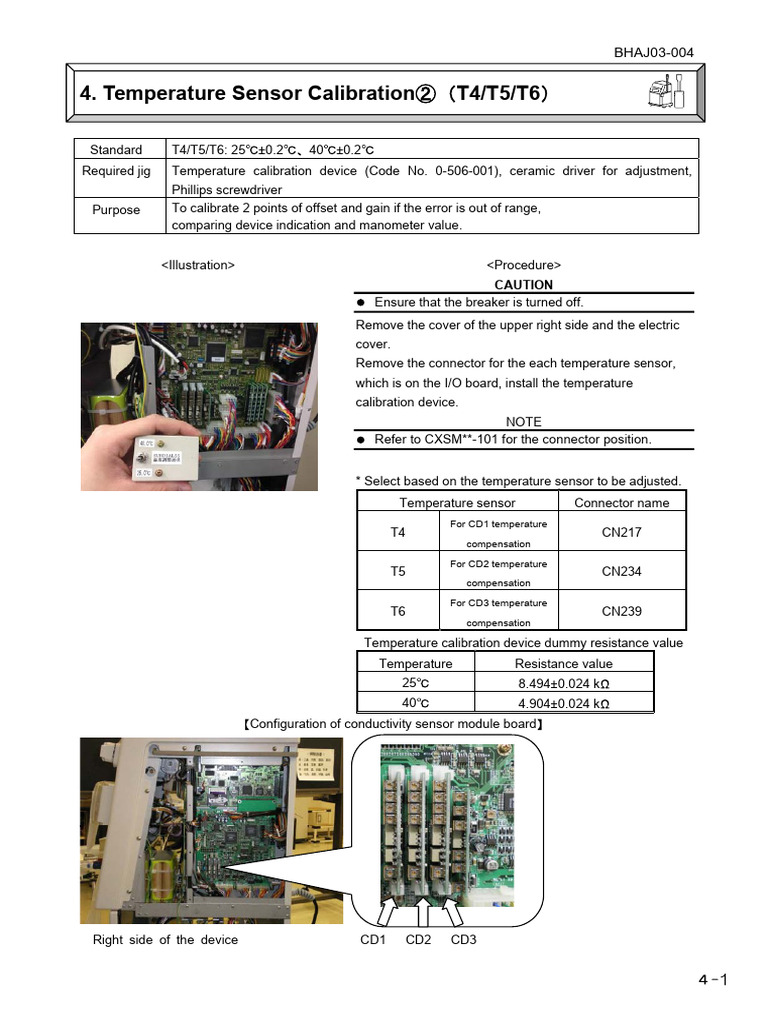 Temperature Sensor Calibration Guide | PDF | Calibration | Sensor