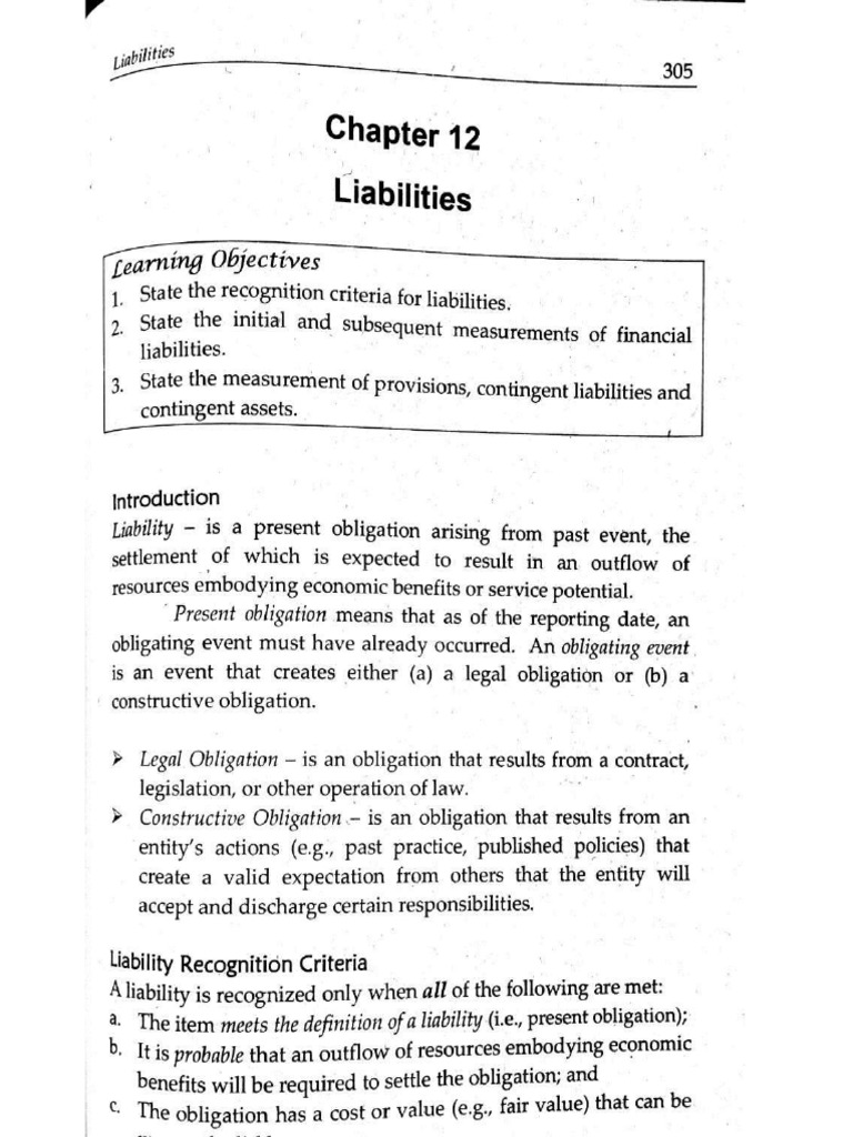 Liabilities | PDF