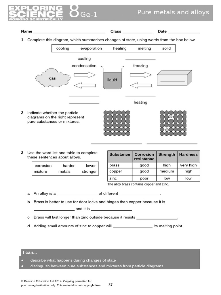 Understanding Pure Metals and Alloys | PDF