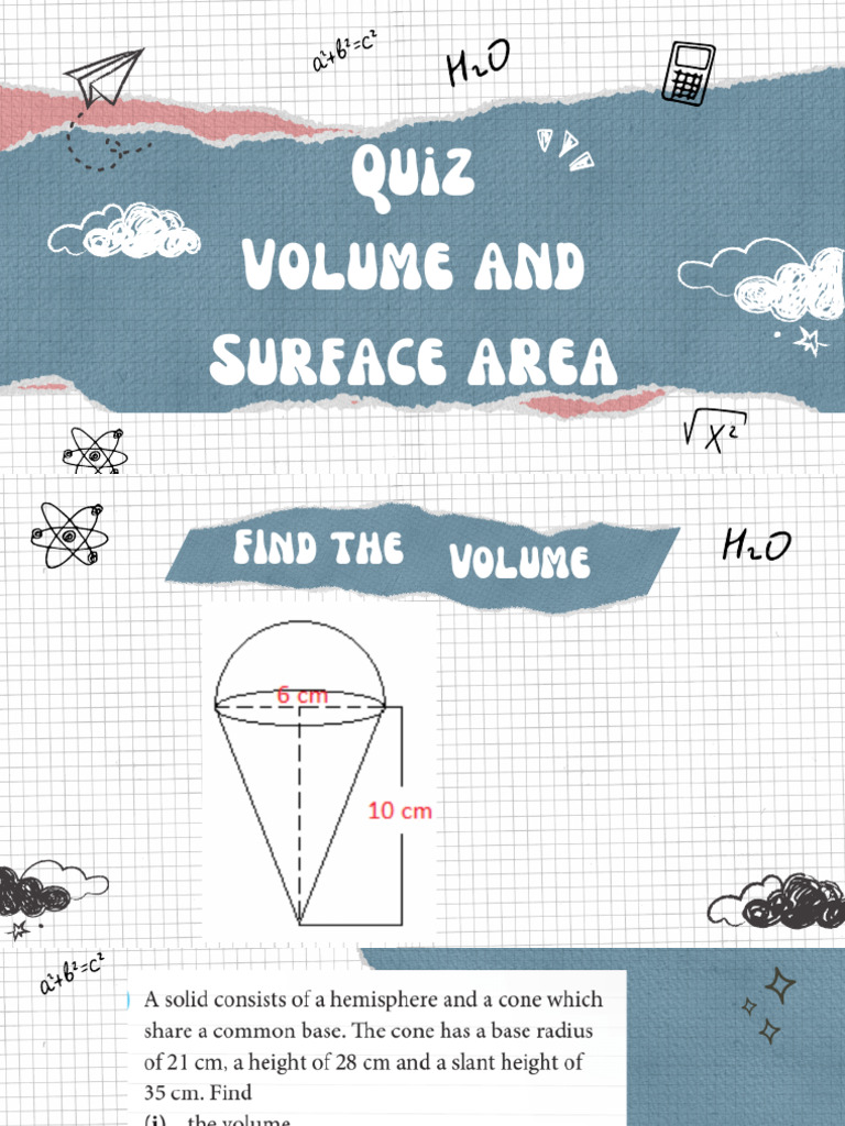 Volume of Frustum Quiz | PDF