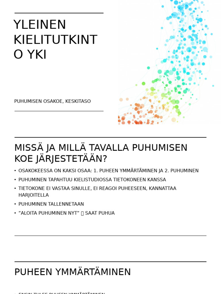 10 Yki Keskitaso Puhuminen Pdf