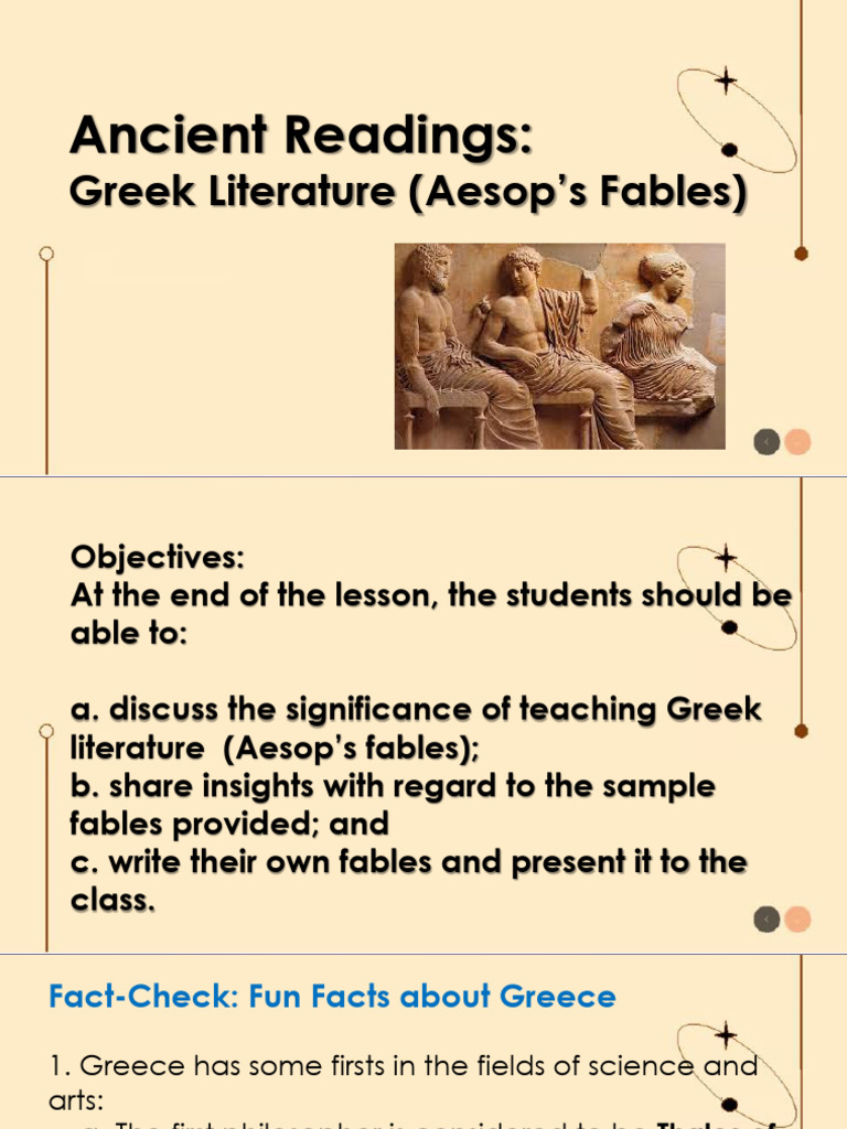 LESSON+7-8_1Aesop's+Fables | PDF | Aesop | Fable