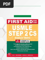 First Aid For The USMLE Step 2 CS, Sixth Edition, 6th Edition