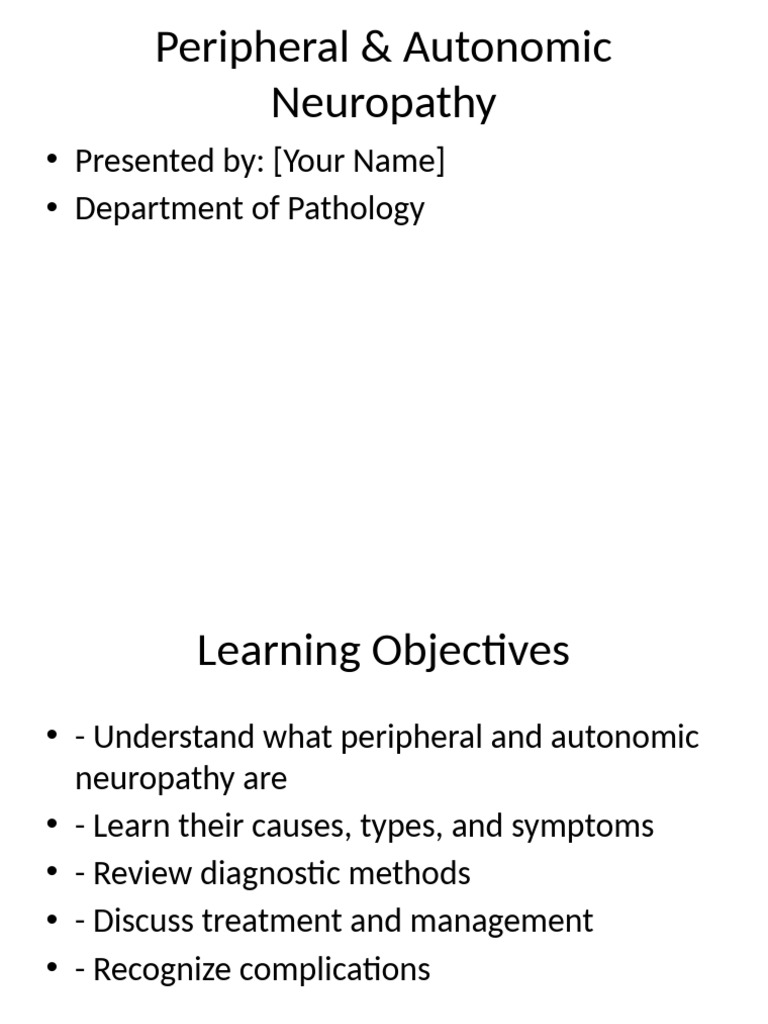 Understanding Peripheral Neuropathy | PDF | Peripheral Neuropathy ...