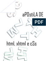 Apostila HTML,Xhtml e Css