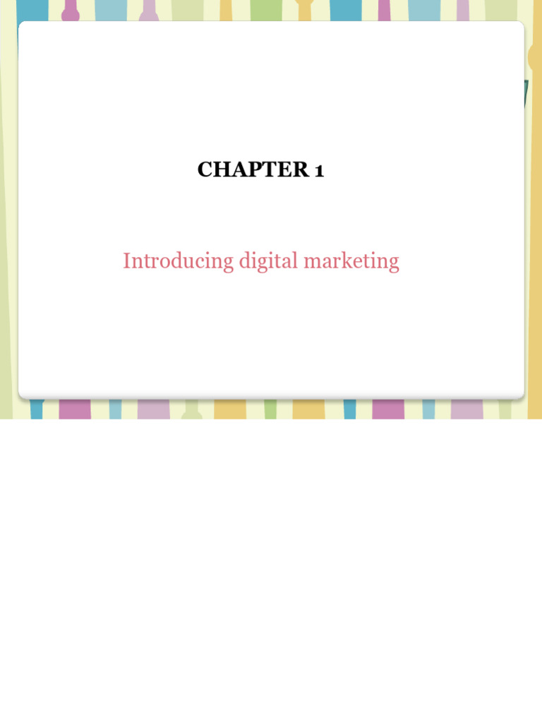 Digital Marketing Strategy Overview | PDF | Digital Marketing | Marketing