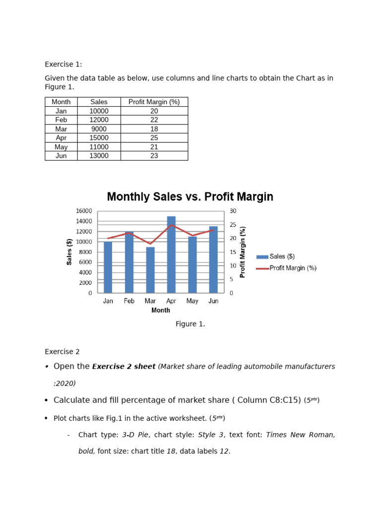 Excel Pivot Table Practice Exercises | PDF | Vehicles | Automotive Industry