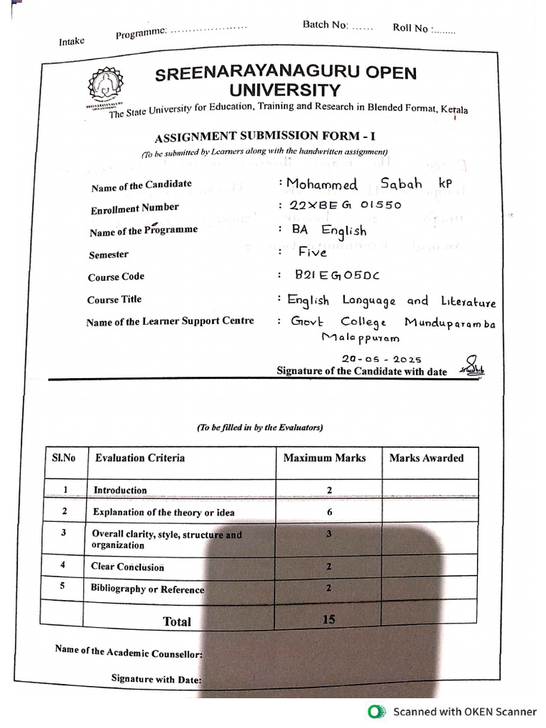 Mohammed Sabah English Language and Linguistic 1 | PDF