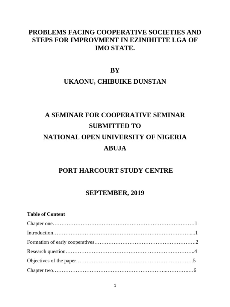 Challenges in Cooperative Societies | PDF | Cooperative | Insurance