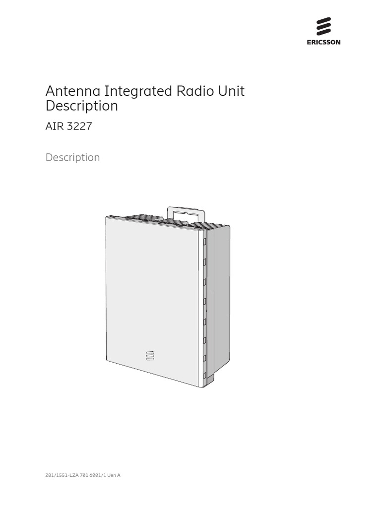 AIR 3227 Antenna Unit Specifications | PDF