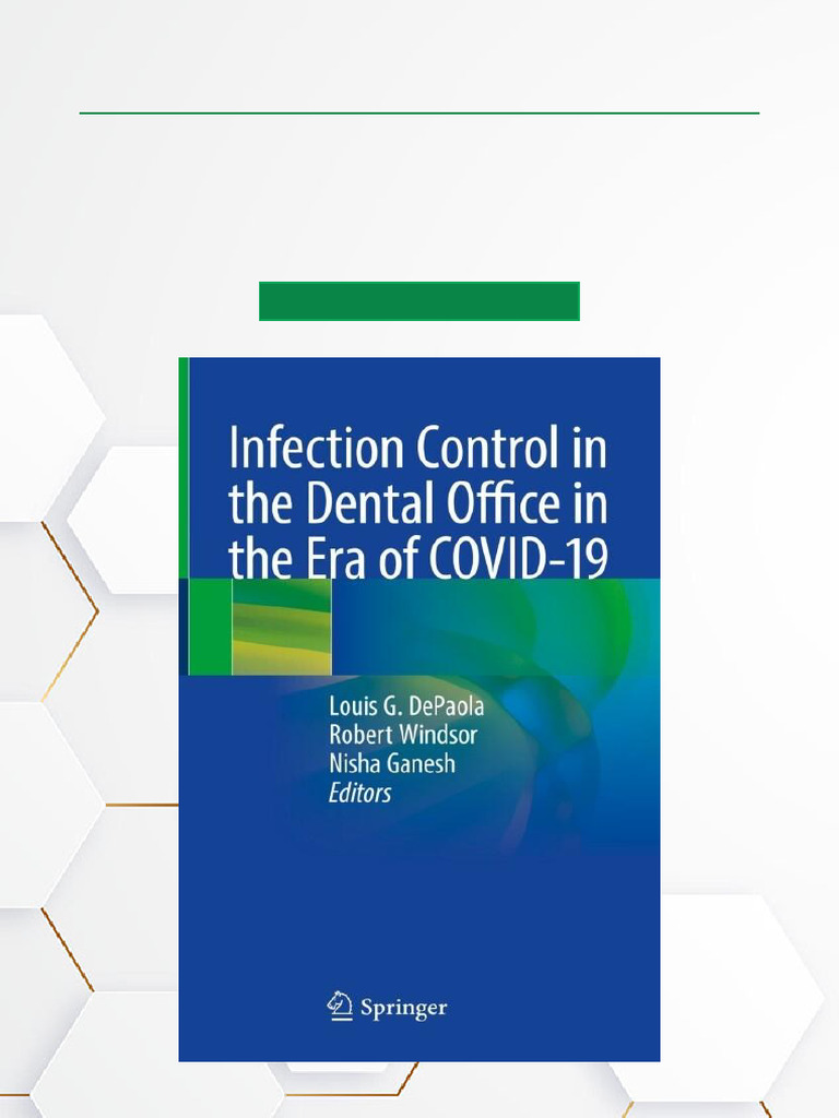 Infection Control in The Dental Office in The Era of COVID 19 ISBN ...