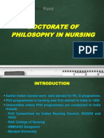 Ph. D in Nursing