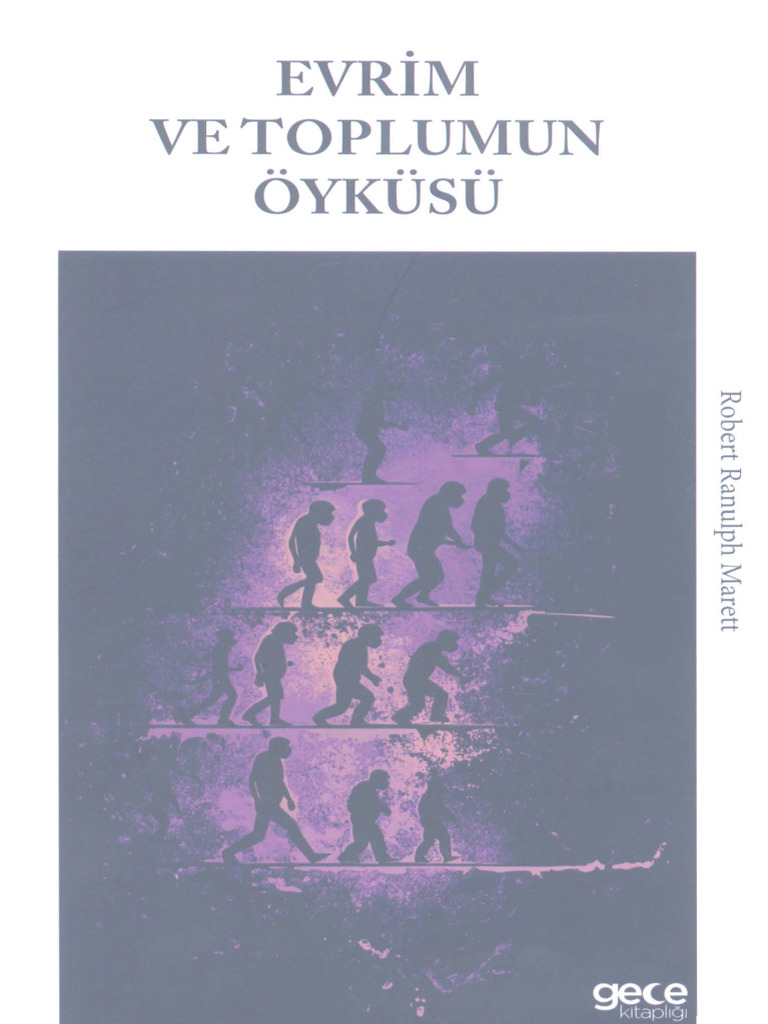 Robert Ranulph Marett - Evrim Ve Toplumun Öyküsü (Çev. Bekir Kalender ...