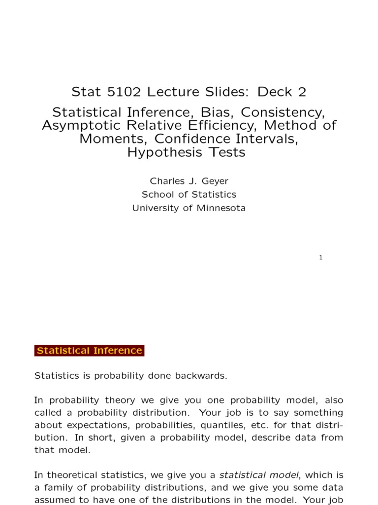 S 2 | PDF | Bias Of An Estimator | Estimator