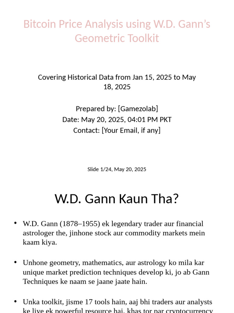 Gann Bitcoin Analysis Partial | PDF | Mathematics | Geometry