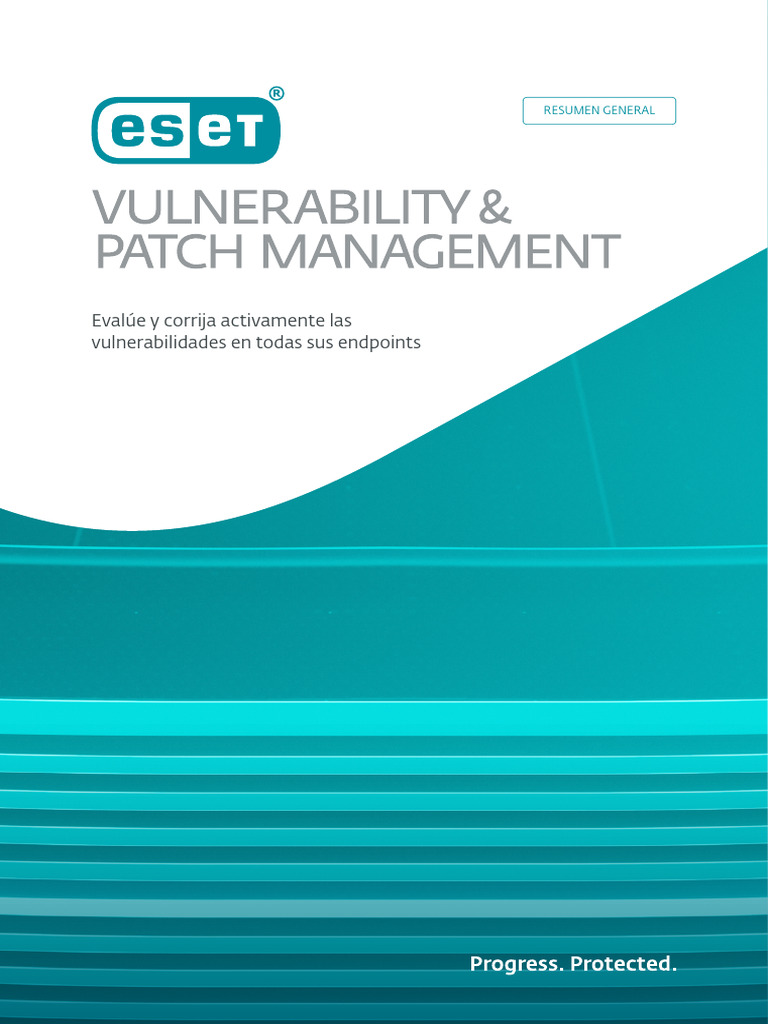 ESET - Vulnerability and Patch Management | PDF | Computación en la ...