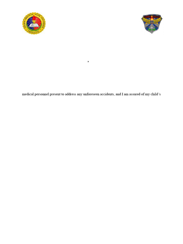 Parent Consent for ROTC Firing Activity | PDF
