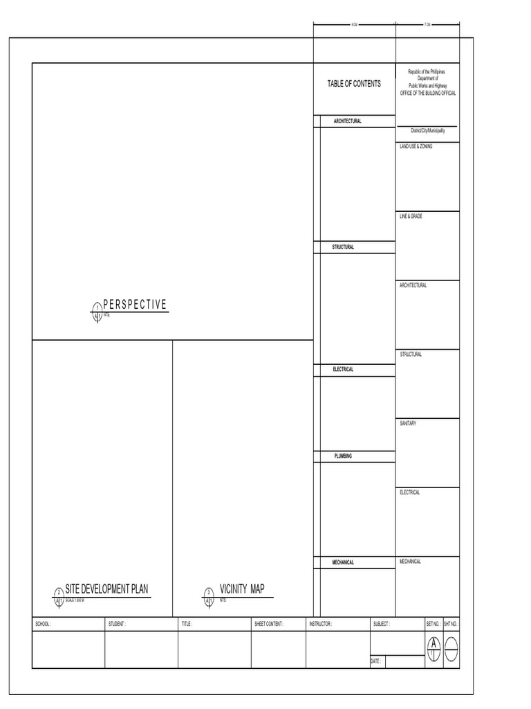 TITLE-BLOCK-Model | PDF