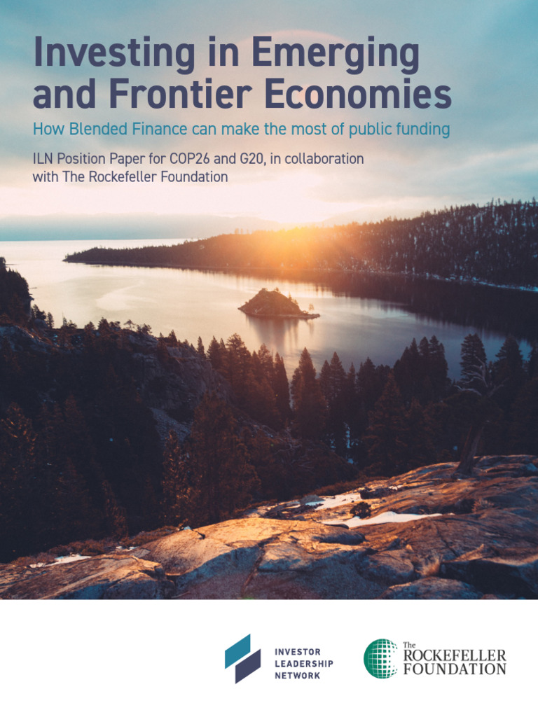 ILN 2021 InvestingInEmergingFronteirEconomies Report v4 | PDF ...