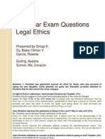 2008 Bar Exam Questions