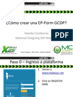 Cómo crear una EP Form