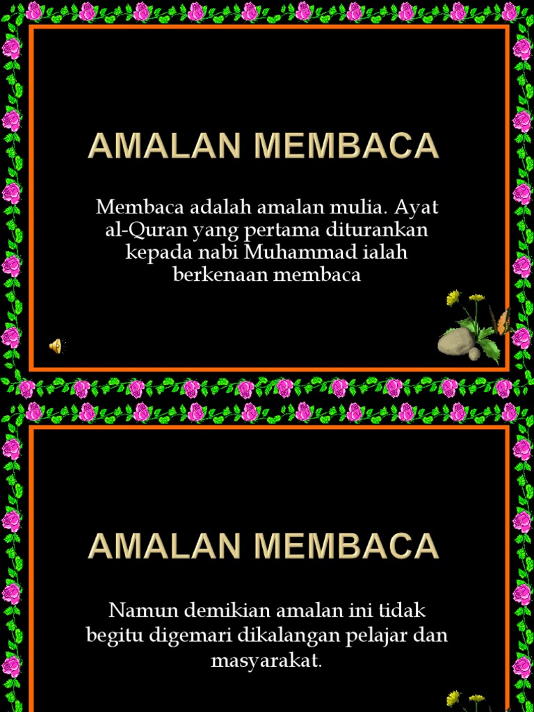 Amalan Membaca Pdf