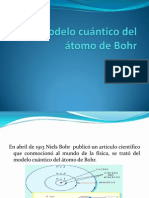 Modelo Cuántico Del Átomo de Bohr-Aldrin