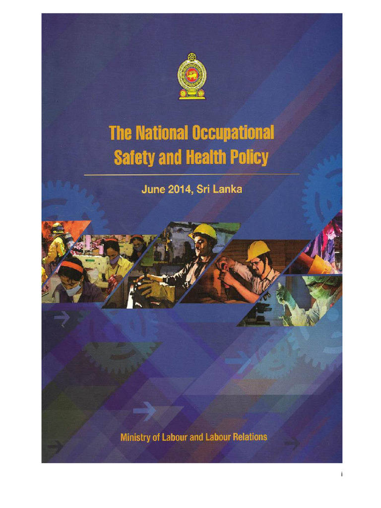 25 National Policy On Occupational Safety and Health Policy 2014 ...