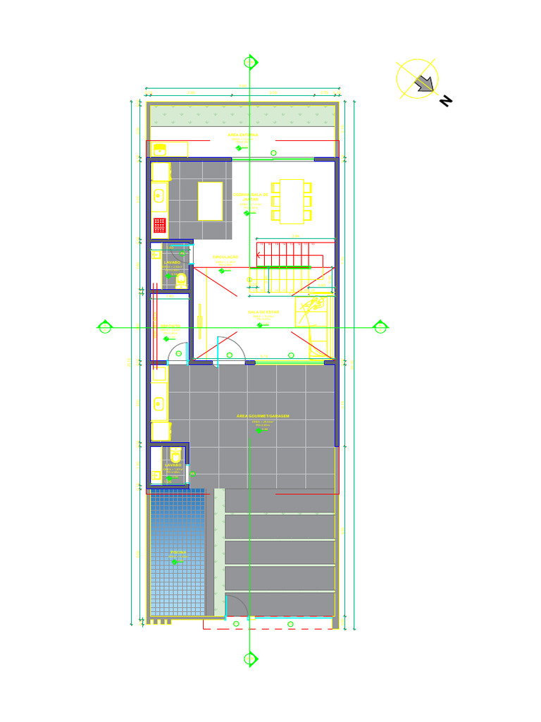 Dimensões de Ambientes Residenciais | PDF