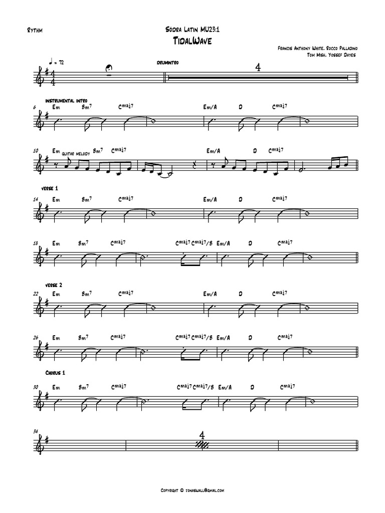 TidalWave - Rythm | PDF