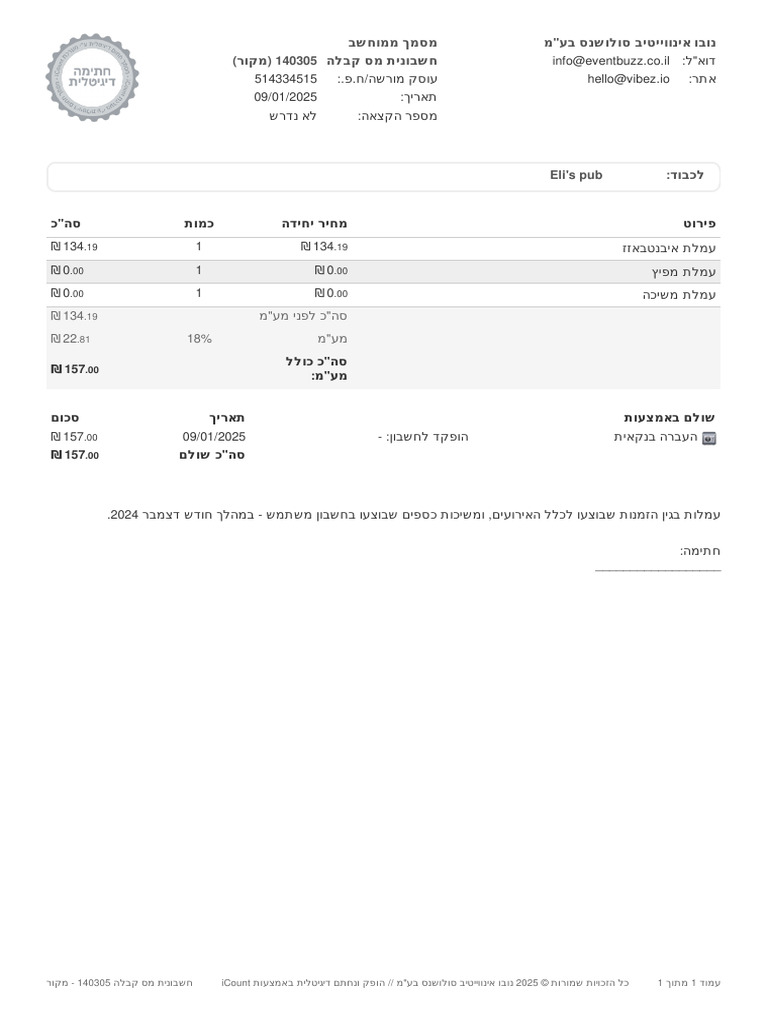 Nuvo Innovative Solutions Invrec 140305 (He Original) | PDF