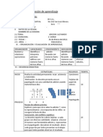 Sesión de Aprendizaje MAt