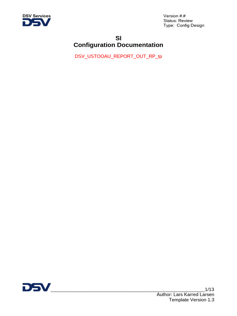 DSV DSV USTOOAU REPORT OUT RP TP TOOFACED CD | PDF | Html | Public Key ...
