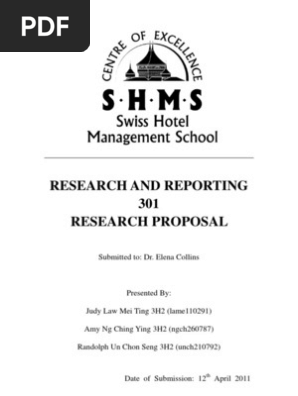 Research Proposal