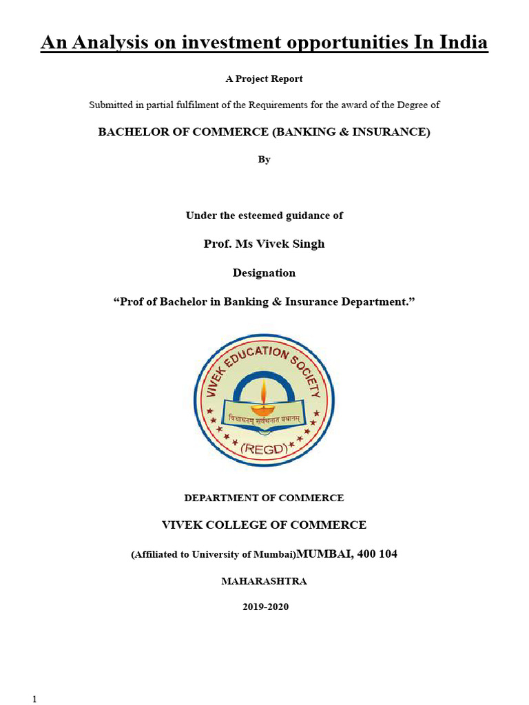 RAHUL Project | PDF | Bonds (Finance) | Stocks