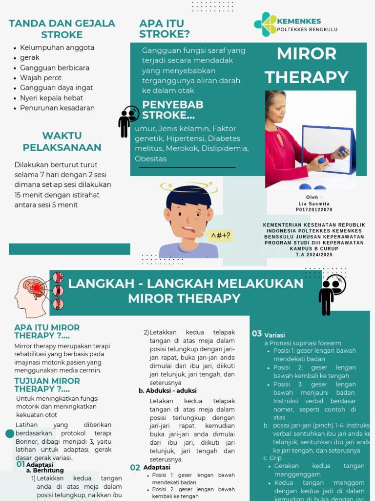 Leaflet Miror Therapy | PDF
