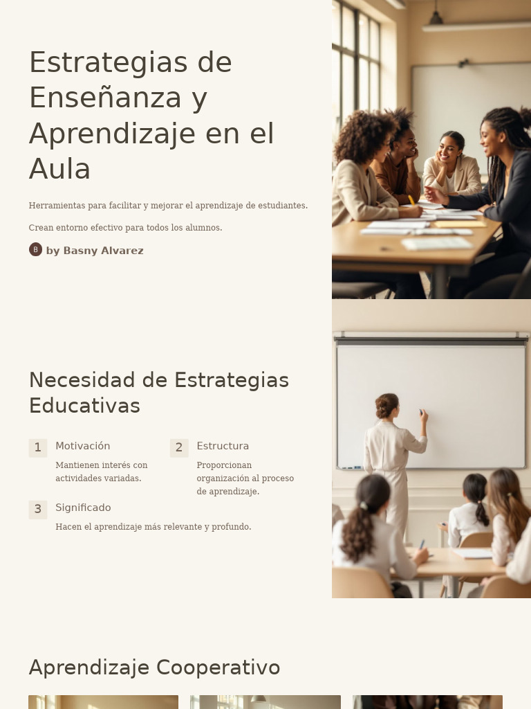 Estrategias de Ensenanza y Aprendizaje en El Aula | PDF