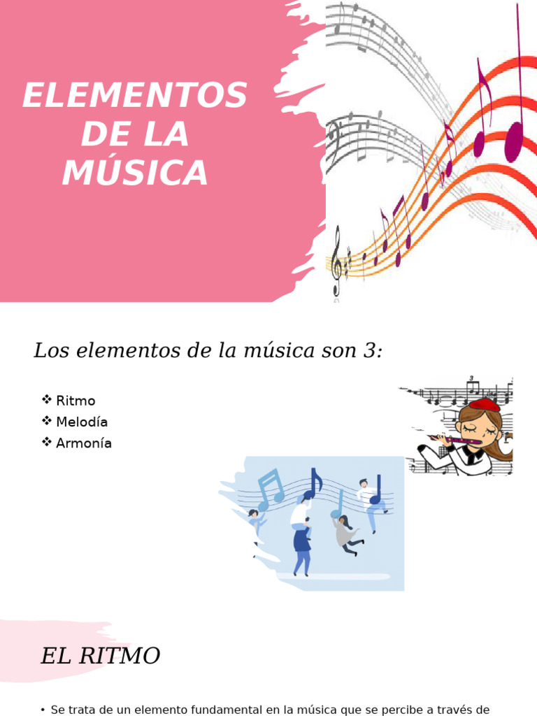 Elementos de La Música | PDF | Ritmo | Teoría musical