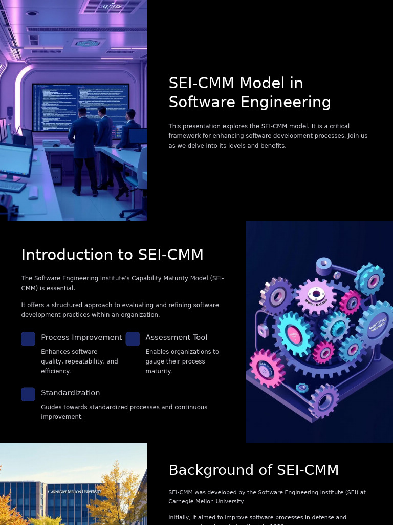 SEI-CMM Model Overview in Software Engineering | PDF | Business ...