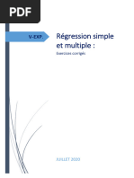 Calcul du Coefficient de Corrélation | PDF | Régression linéaire