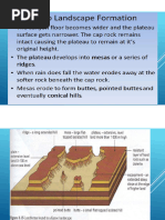 Understanding Scarp Retreat and Back Wasting | PDF