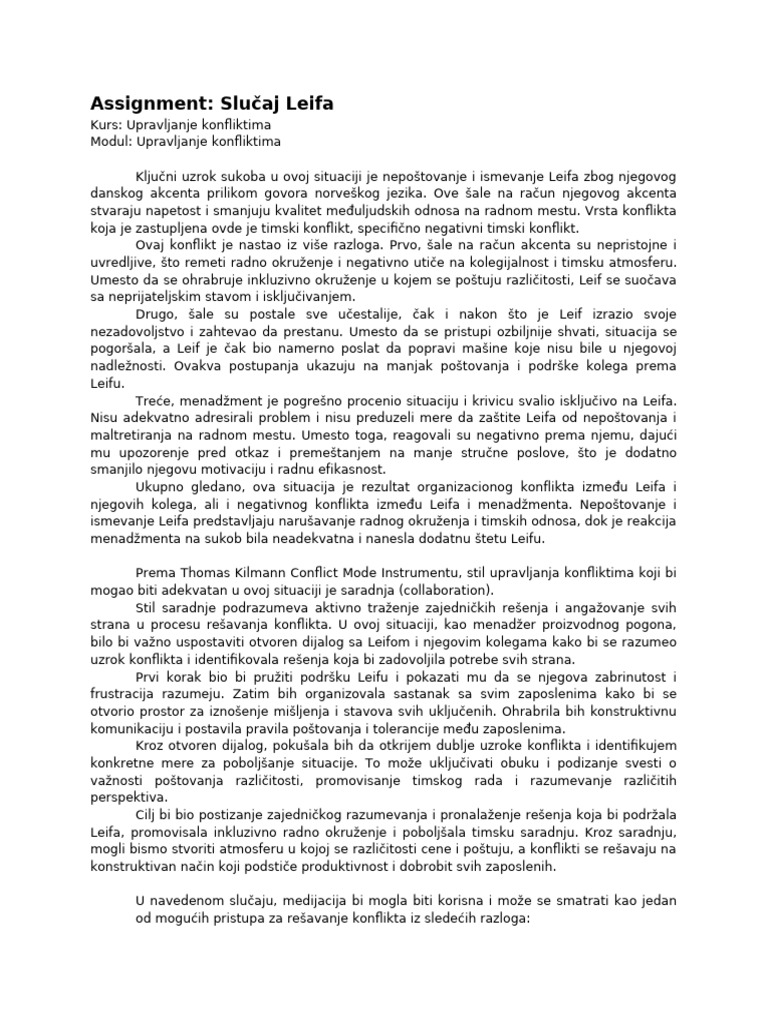 Slučaj Leifa | PDF