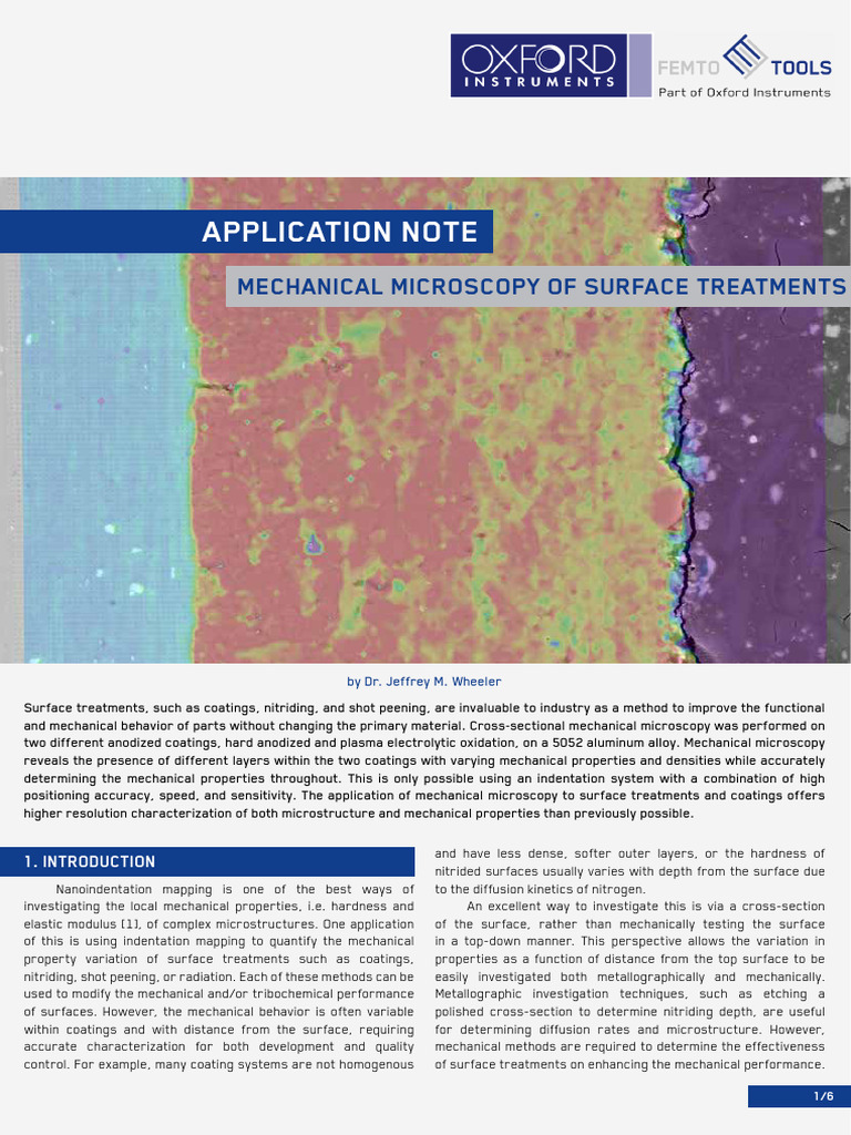 01-AppNote_Cross-sectional-mapping-OI | PDF | Applied And ...