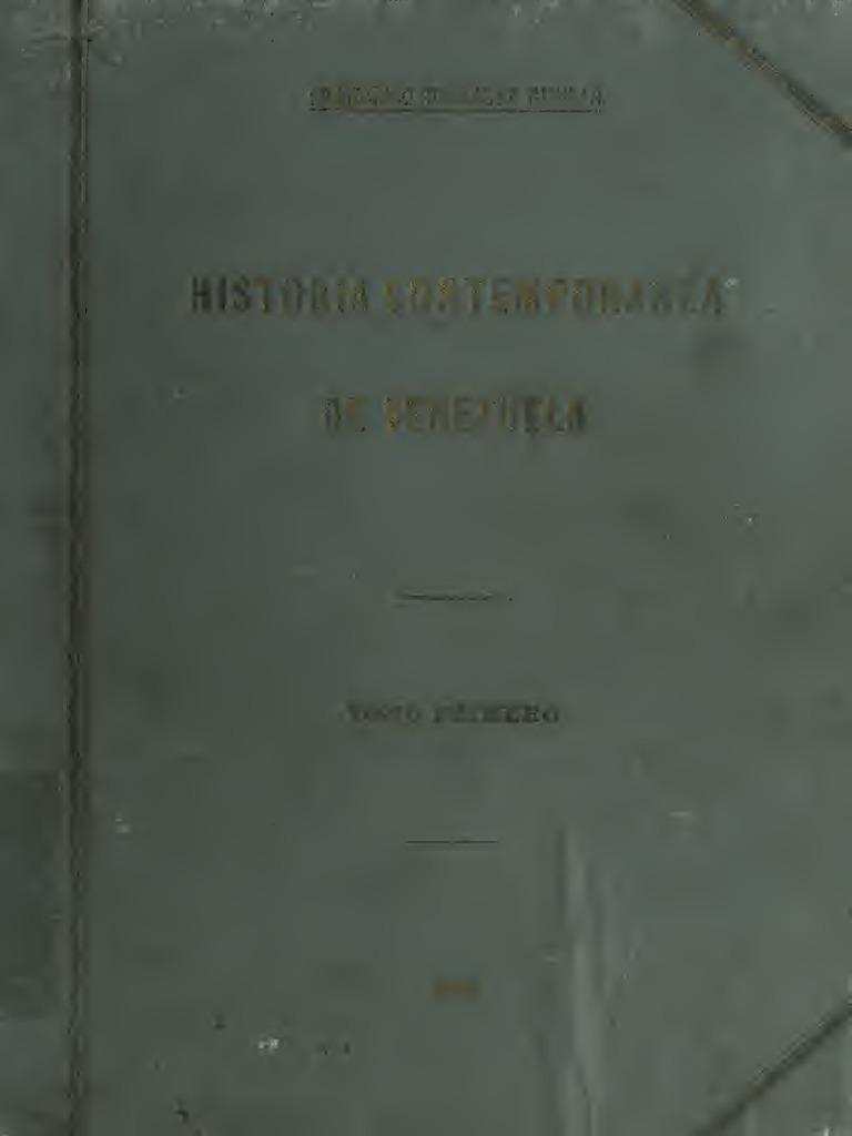 Historia Contemporánea de Venezuela | PDF