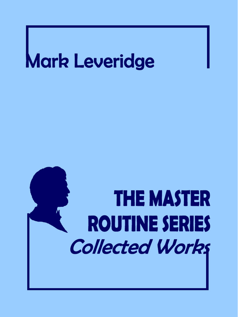 Master Routine Series: Magic Routines | PDF | Hand | Playing Cards