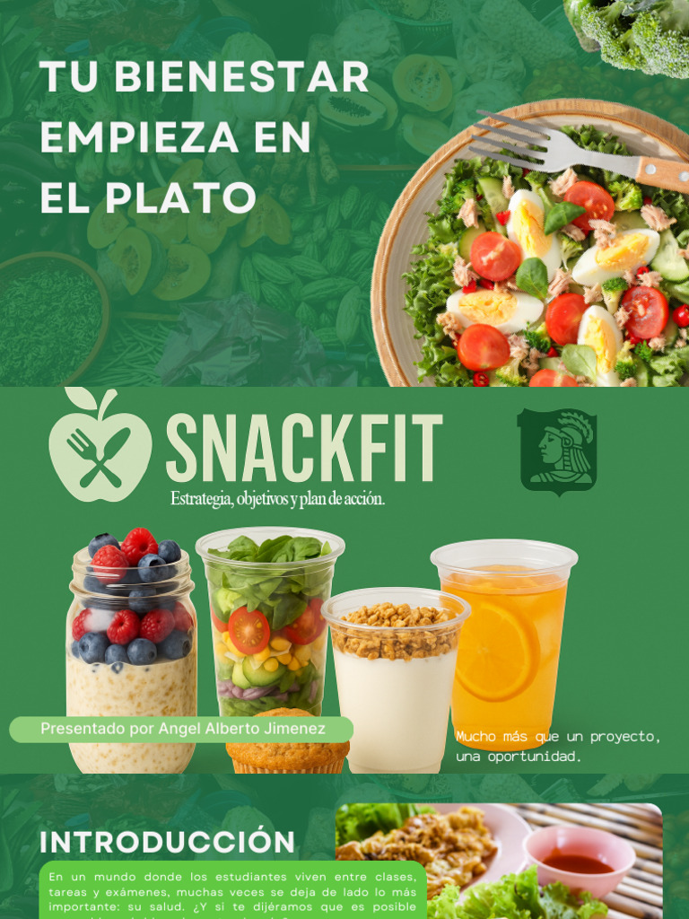 Snacks Saludables para Estudiantes Universitarios | PDF | Alimentos ...