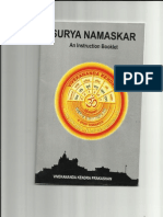 Surya Namaskar Instructions