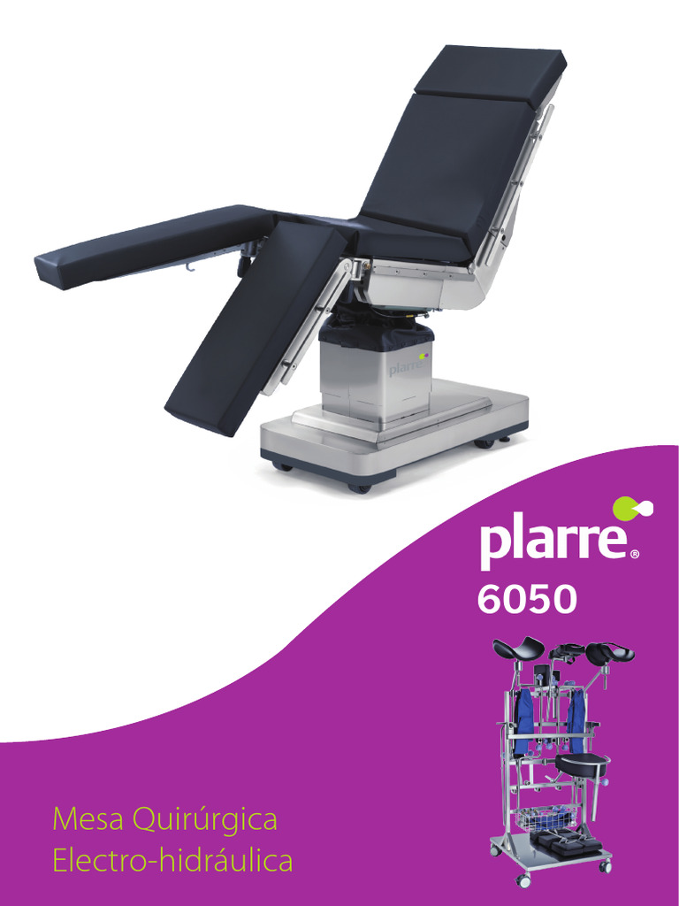 Mesa Quirúrgica Electro-hidráulica Plarre 6050 | PDF