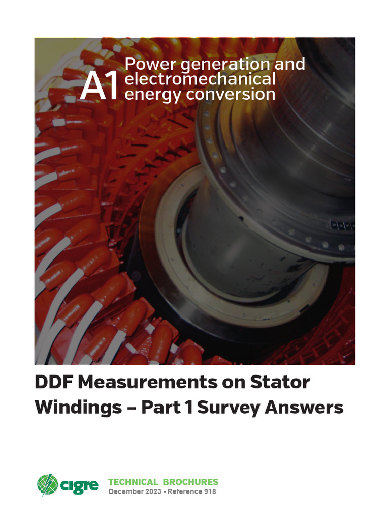 DDF Testing Insights for Stator Windings | PDF | Capacitor | Transformer